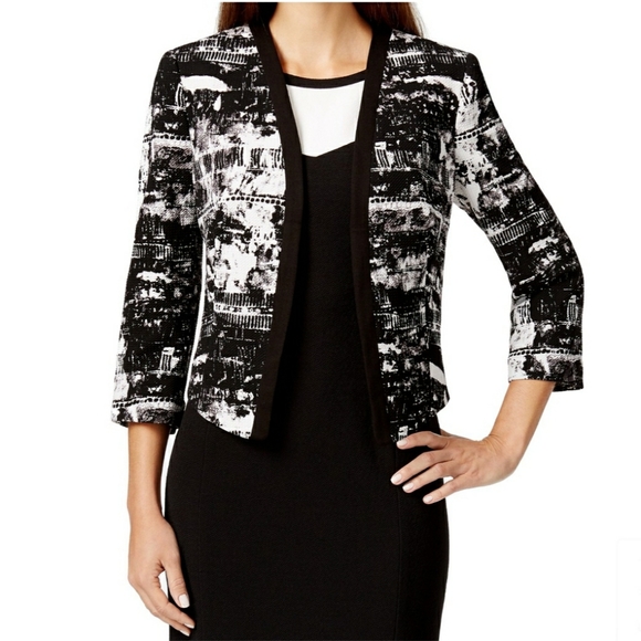 Nine West Jackets & Blazers - NWT Nine West Bl/Wh Blazer Sz 16